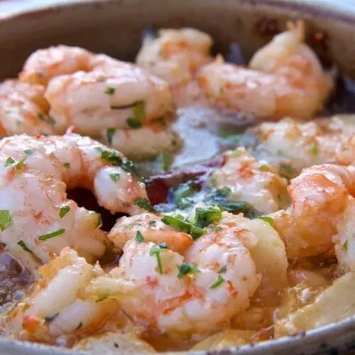 Gambas al ajillo