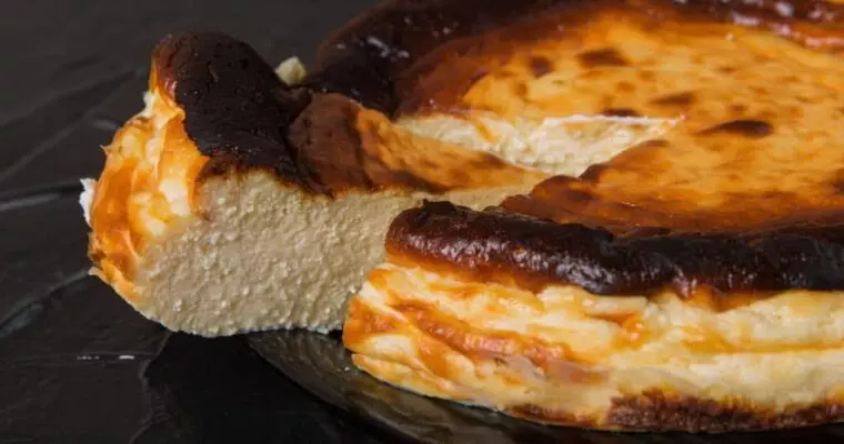 Burnt Basque Cheesecake Recipe: Amazing 6 Steps Guide